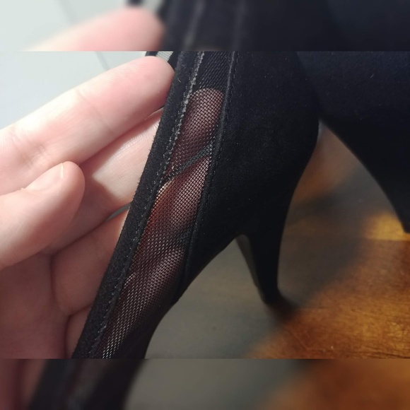 Call It Spring Mesh Inset Pumps Black Size - Picture 8 of 8